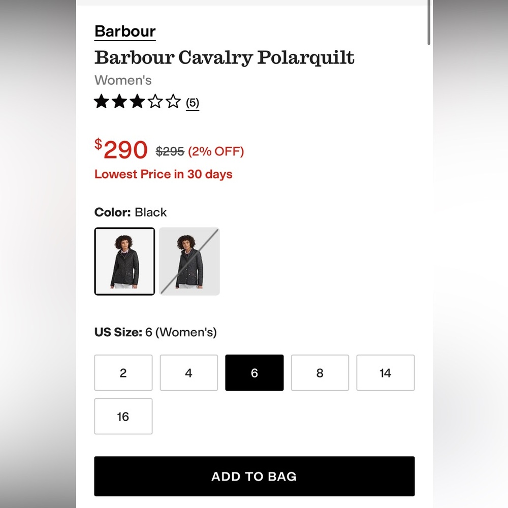 Barbour | Cavalry Polarquilt Jacket - Picture 2 of 7